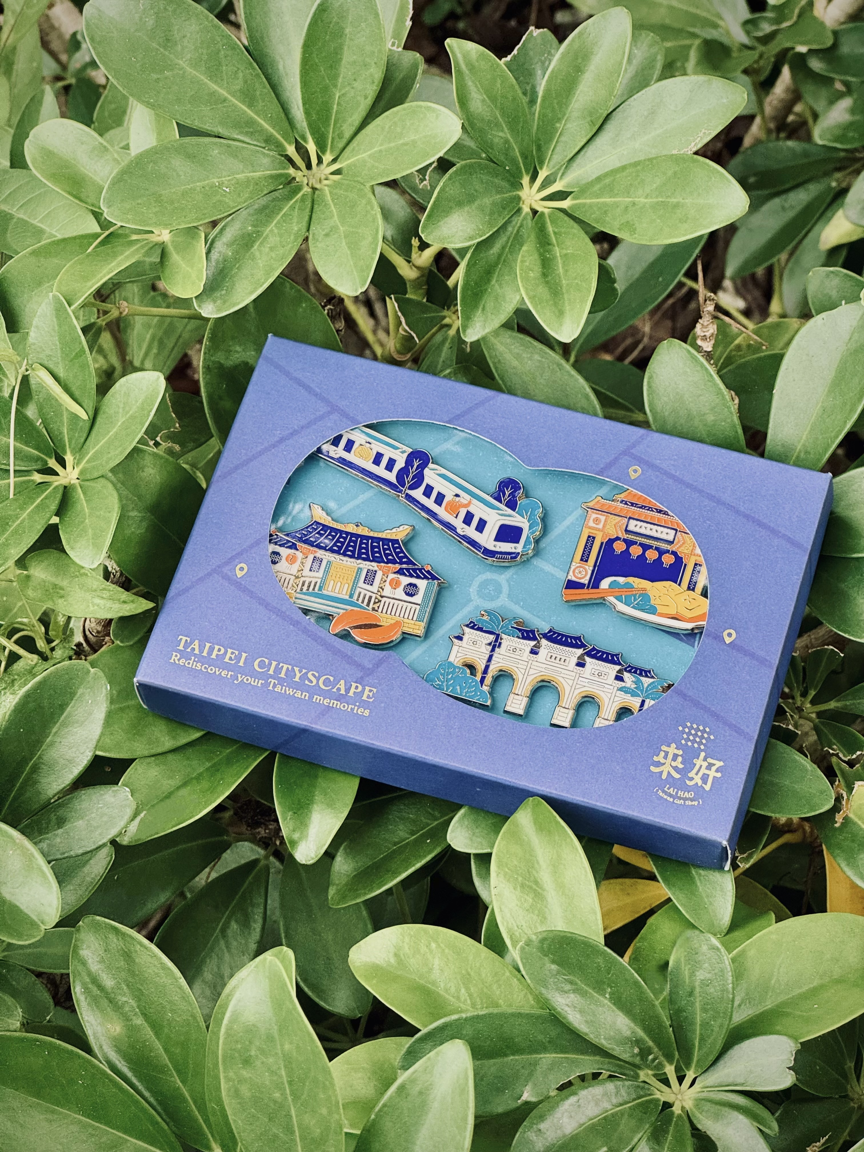 来好】CityScape マッチ箱マグネット - 台北セット|來好 台湾雑貨店