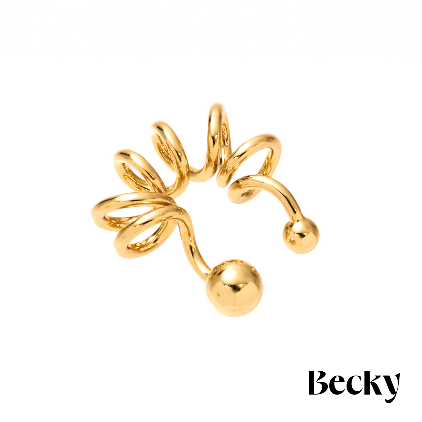 Becky,Becky聯名,日系飾品,日系穿搭,耳扣,耳骨夾