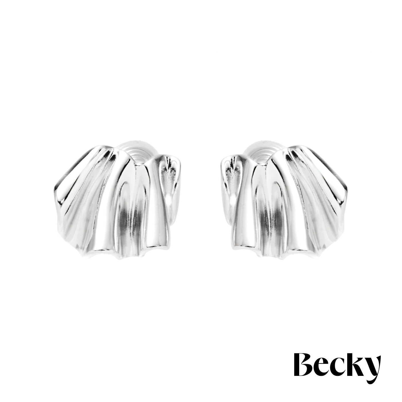 Becky,Becky聯名,日系飾品,日系穿搭,耳夾,夾式耳環