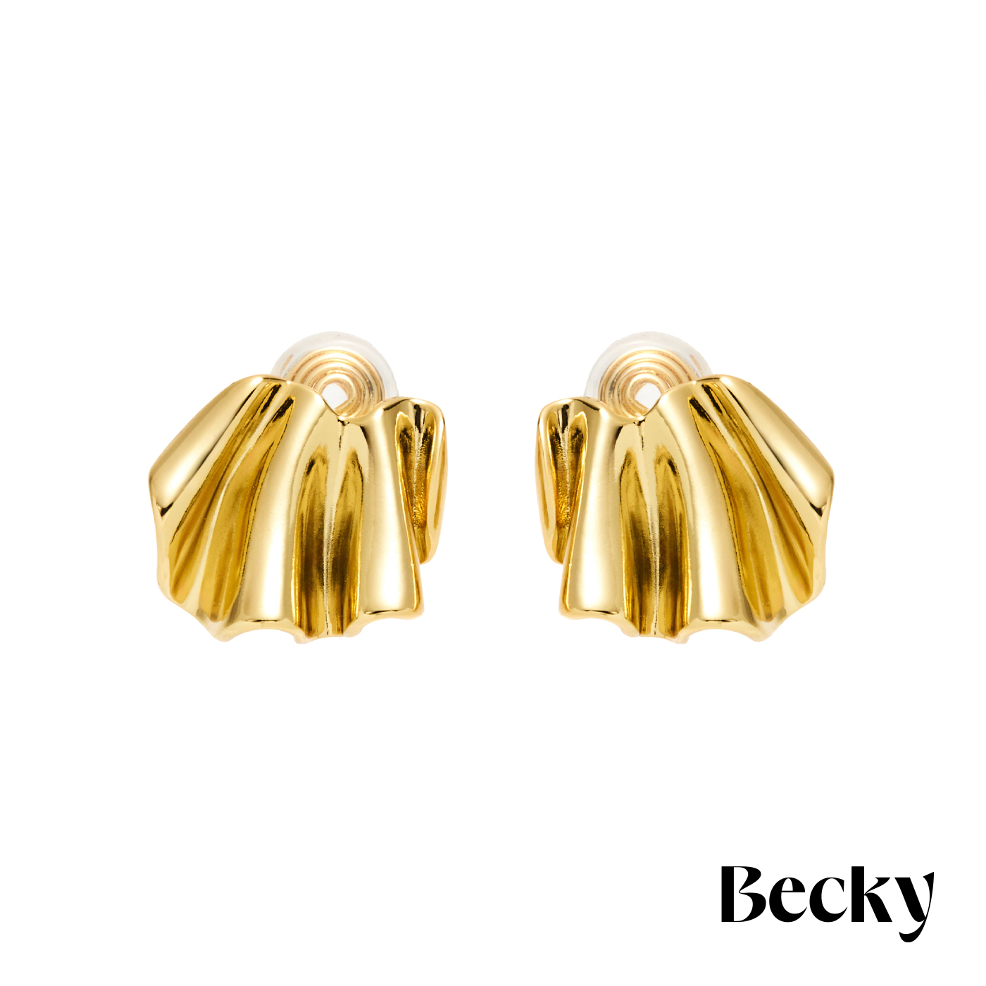 Becky,Becky聯名,日系飾品,日系穿搭,耳夾,夾式耳環