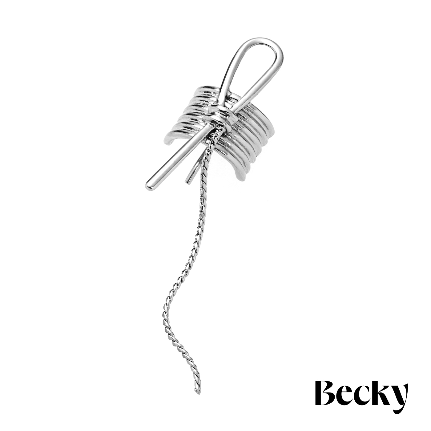 Becky,Becky聯名,日系飾品,日系穿搭,耳夾,夾式耳環
