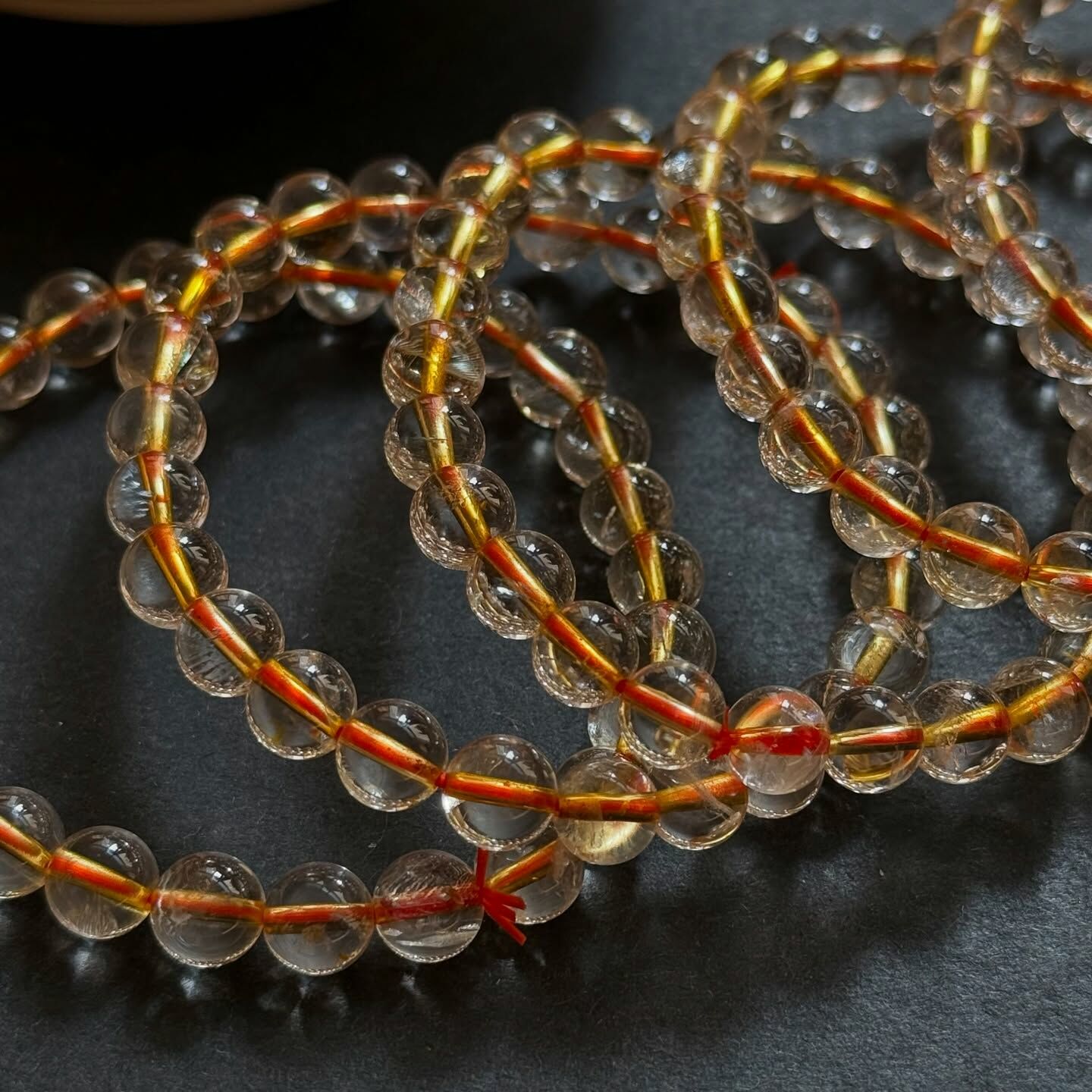 [原石] 黃水晶 水晶手串