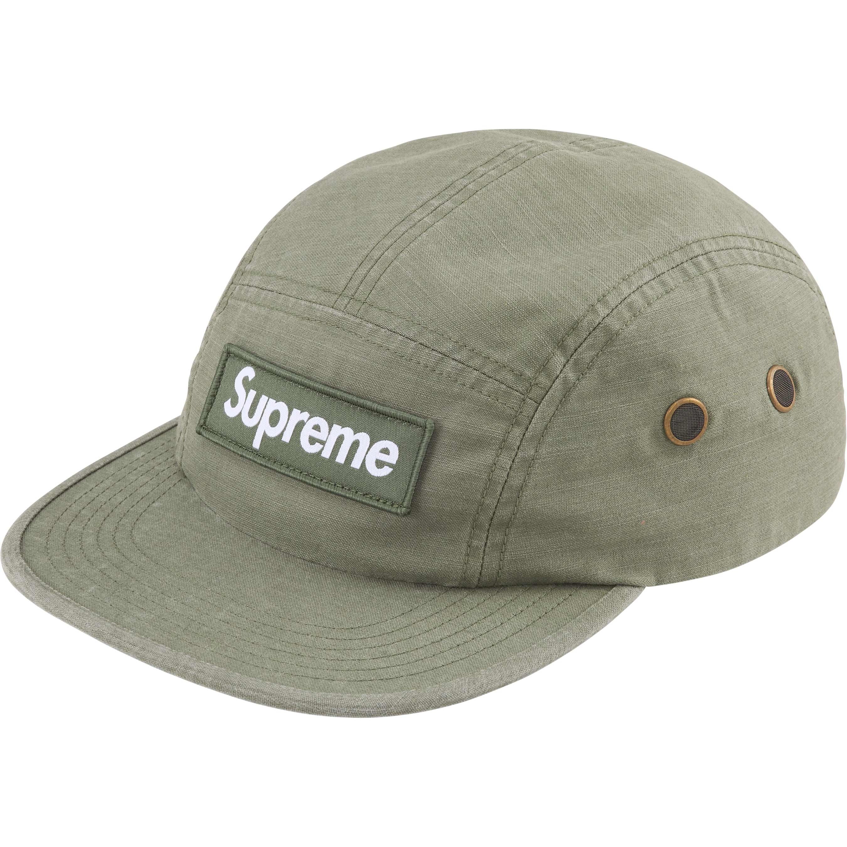 SUPREME SS25 MILITARY CAMP CAP 帽
