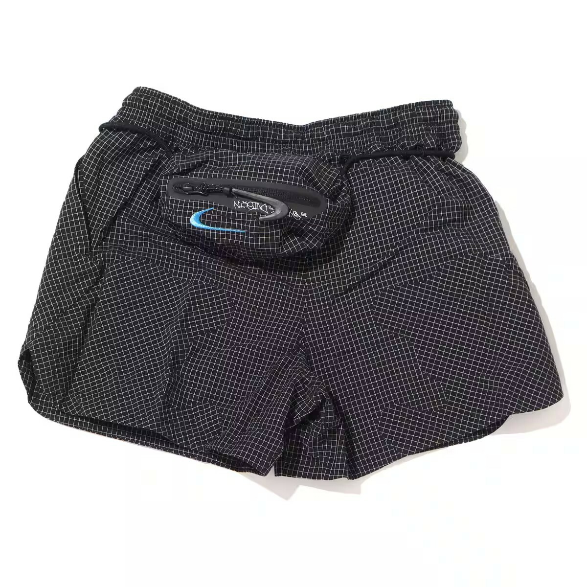 Nike x Off-White 尼龍短褲 黑藍 DN1703-010