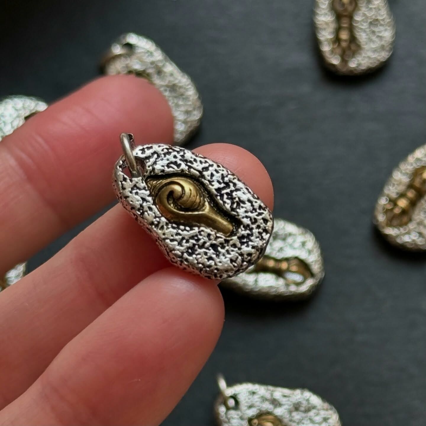 [原石] 白銅 金剛杵 項鏈吊墜