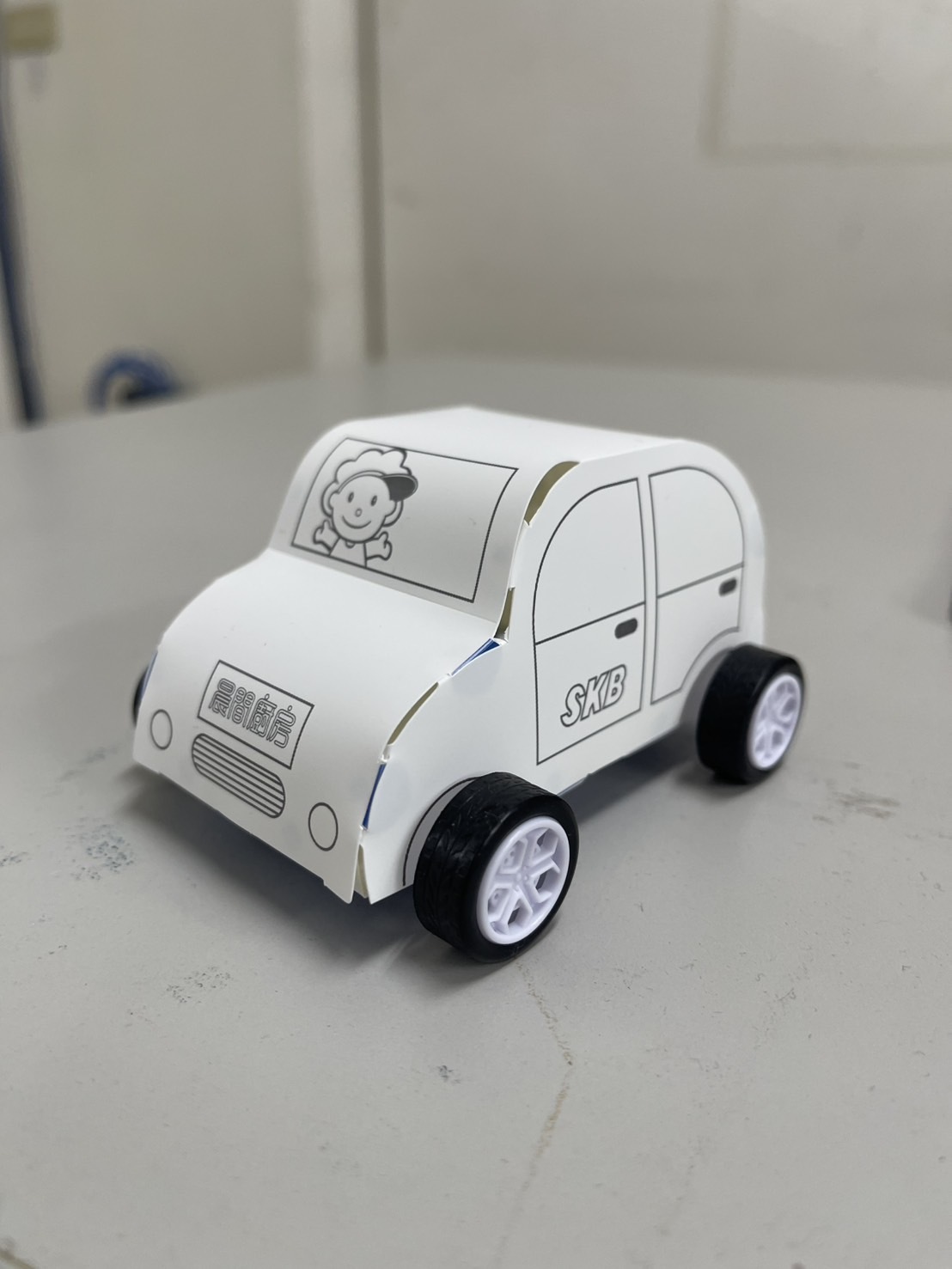 桃園院｜DIY紙作模型汽車 4入