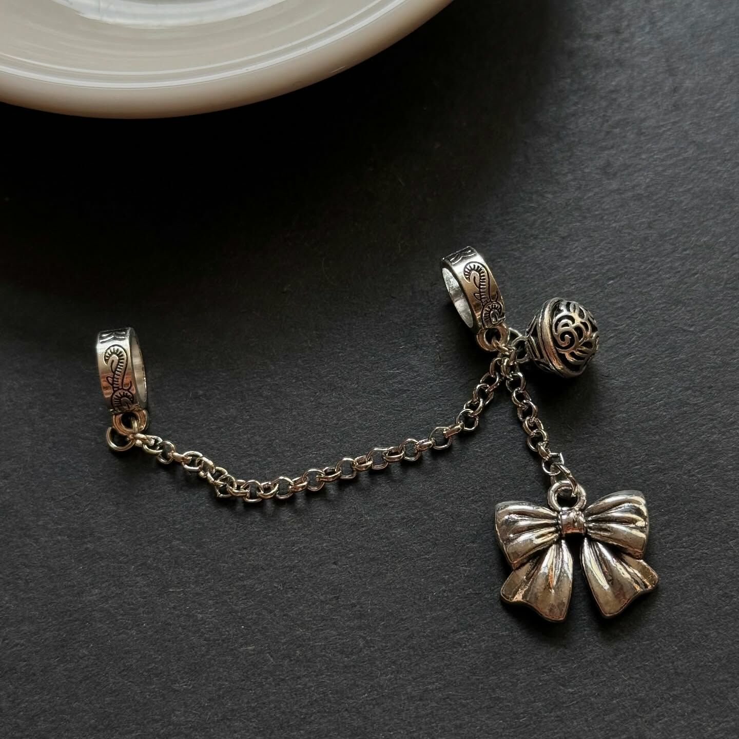 [原石] 金屬隔珠配件 串珠鏈條