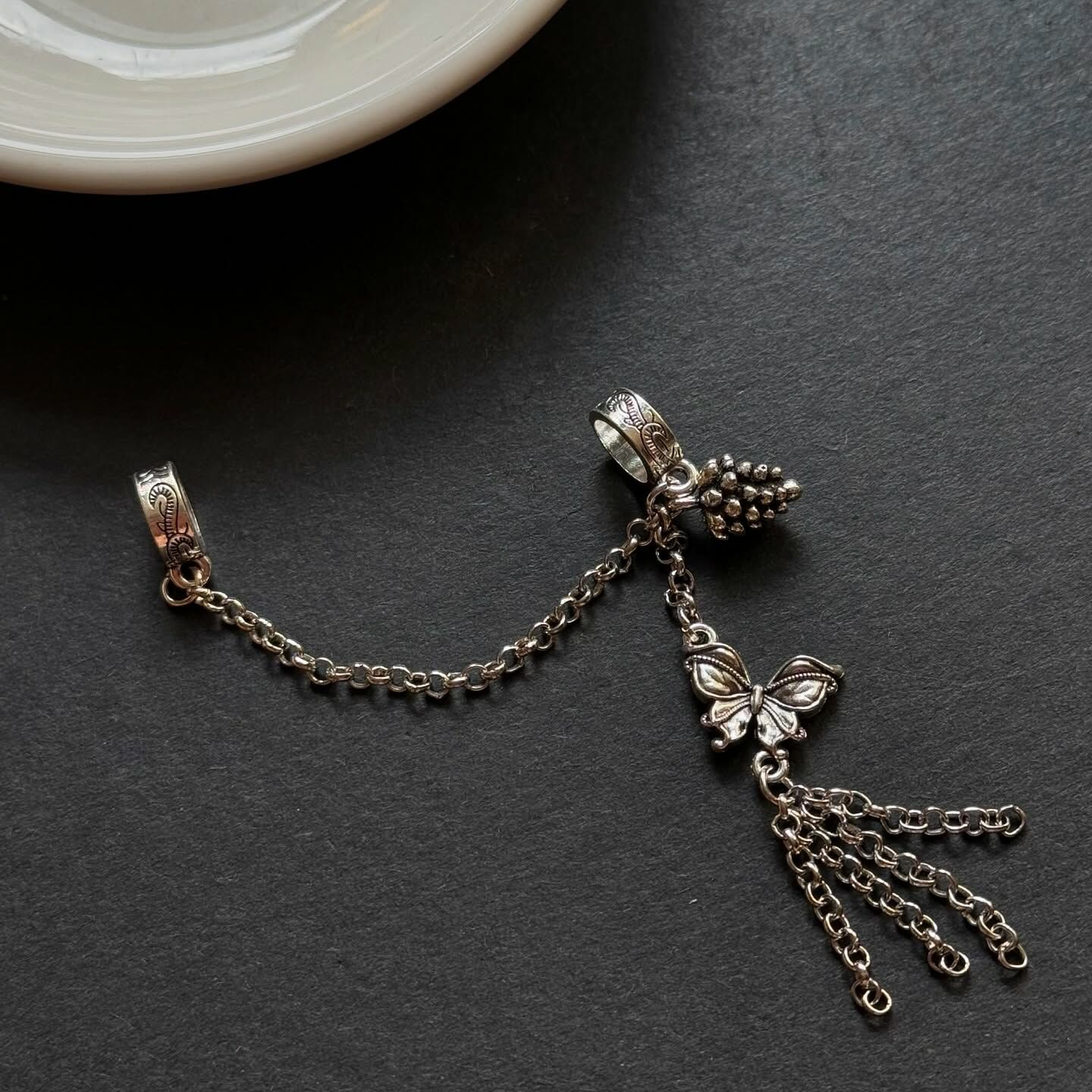 [原石] 金屬隔珠配件 串珠鏈條