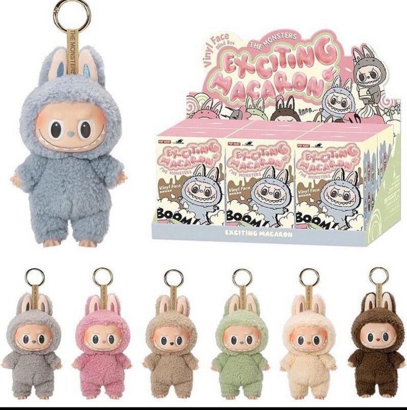 POP MART 泡泡瑪特 馬卡龍1.0 LABUBU盲盒 (有購證)