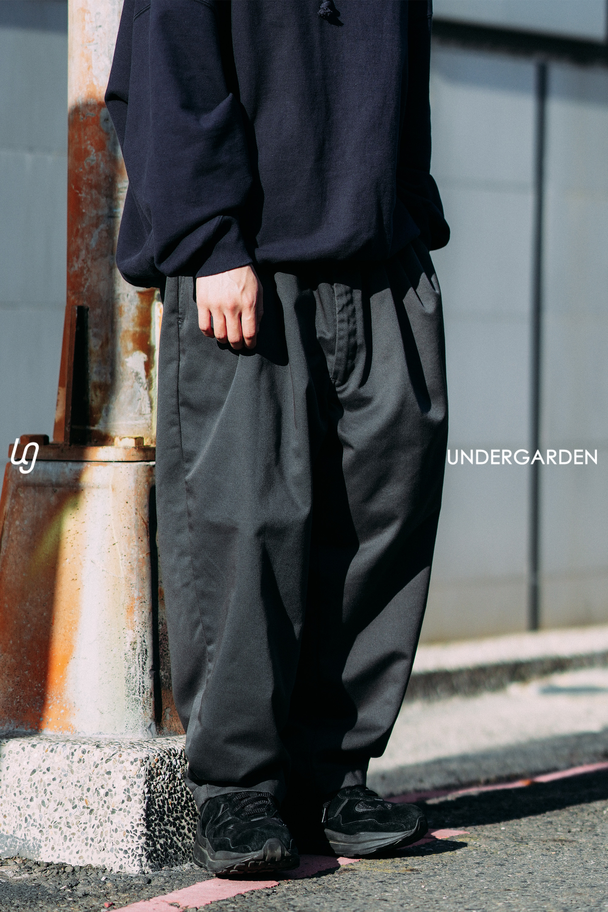 COOTIE PRODUCTIONS 25S/S T/C 2 TUCK EASY ANKLE PANTS