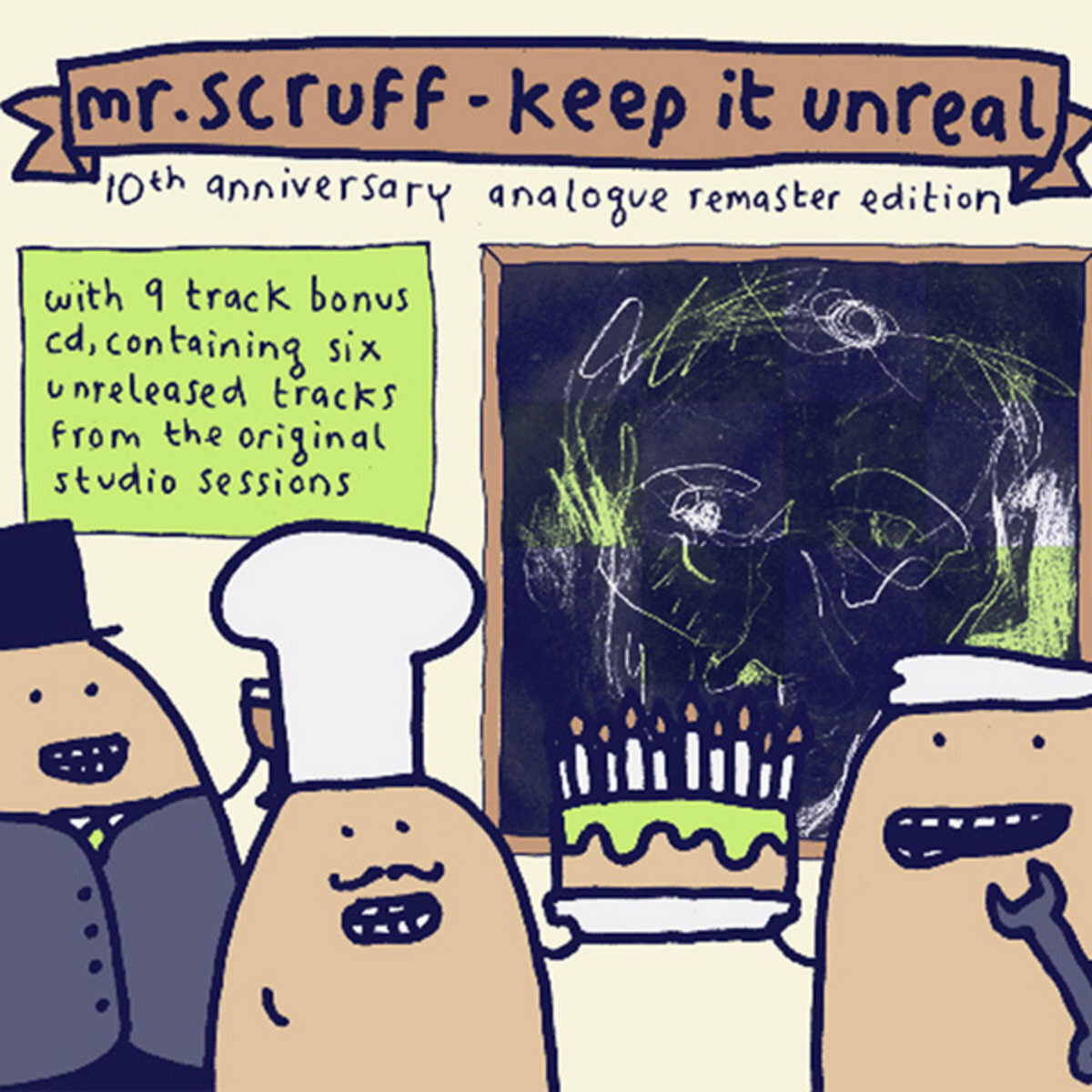 Mr. Scruff《Keep It Unreal (10th Anniversary Analogue Remaster Edition)》（2CD）