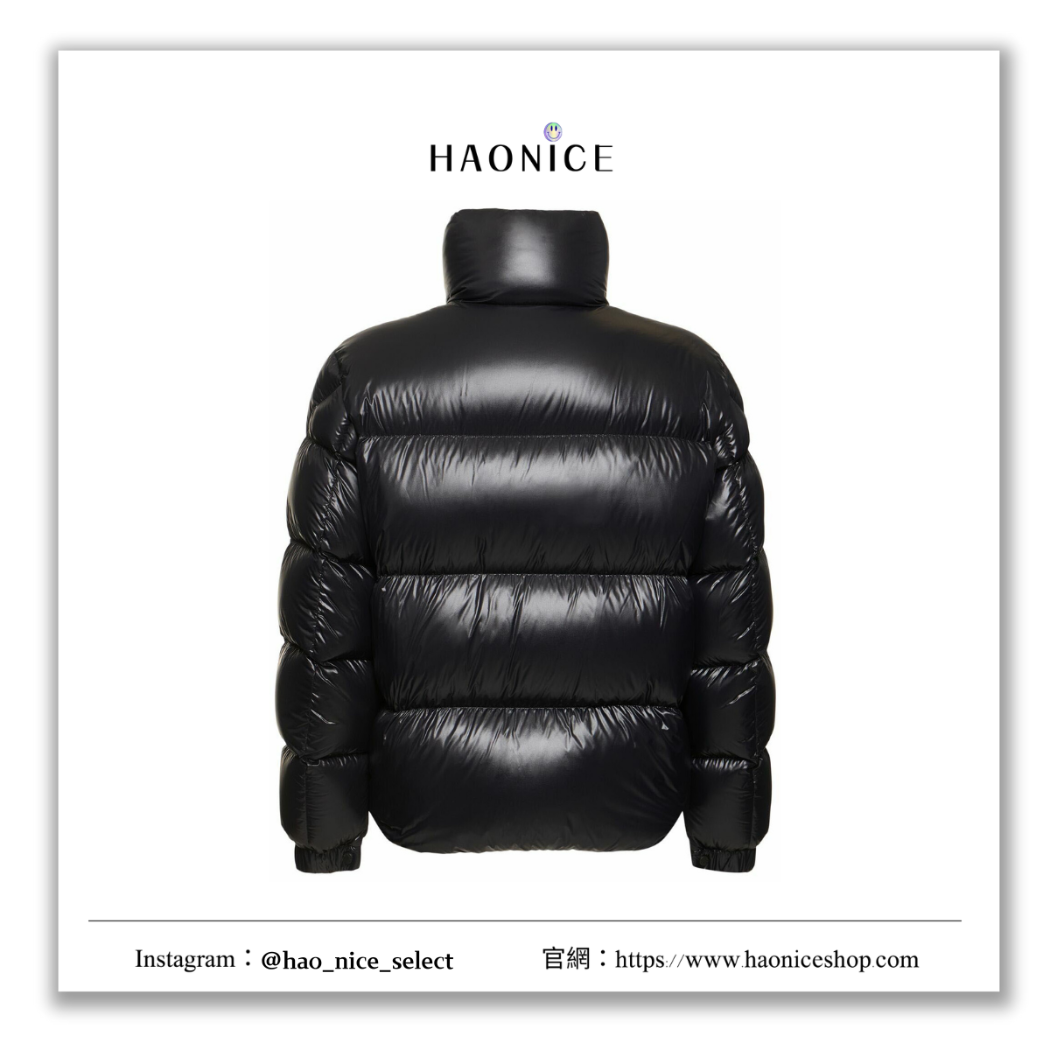 【HAO NICE】100%正品  MONCLER 法國精品🇫🇷 刺繡標誌輕質羽絨大衣 羽絨外套