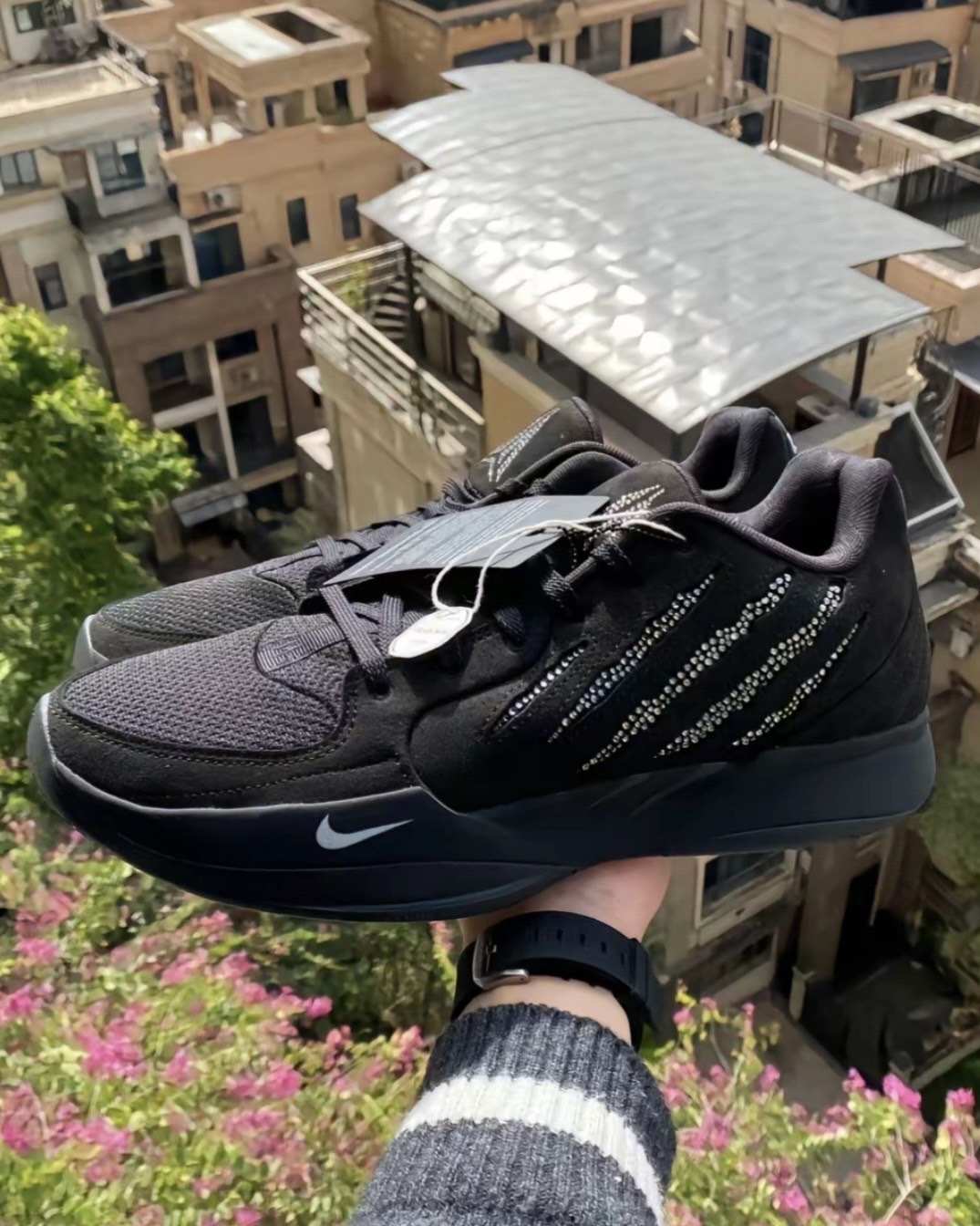 Swarovski x Nike JA2 Scratch Black Label 施華洛世奇黑 XDR 耐磨科技 籃球鞋