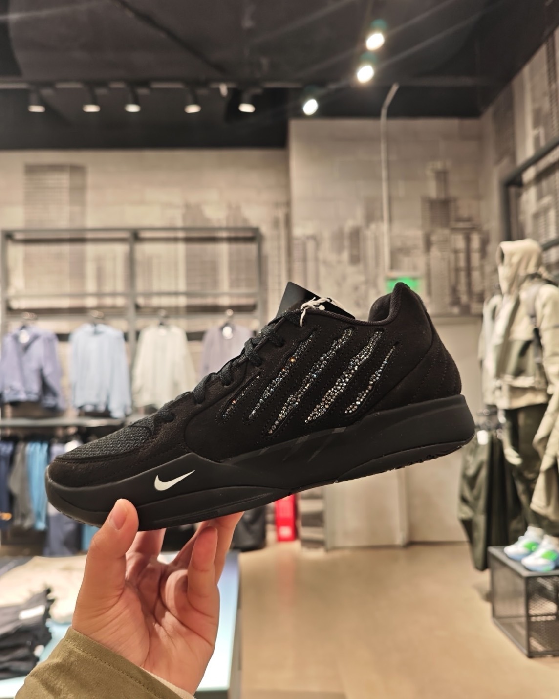 Swarovski x Nike JA2 Scratch Black Label 施華洛世奇黑 XDR 耐磨科技 籃球鞋