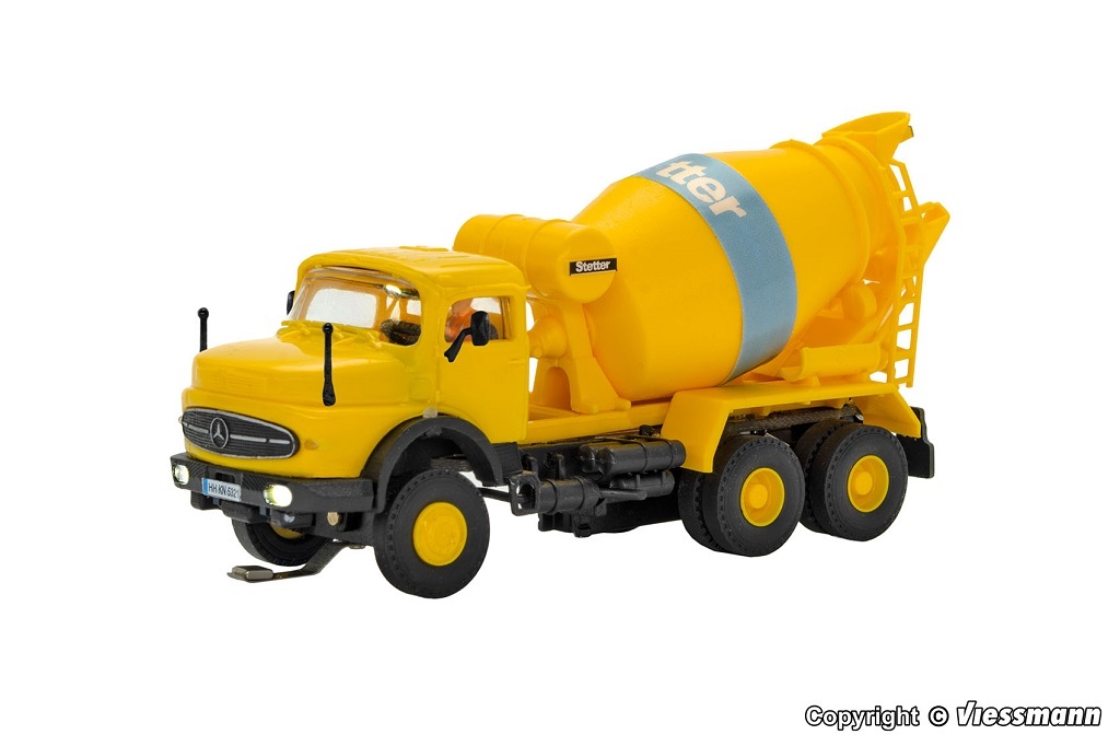 Viessmann 8017 HO規 MB 混凝土攪拌車 自走系統