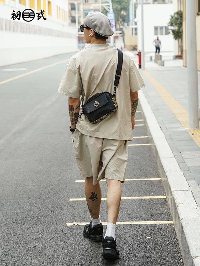 中國風系列-斜揹包素面款(少量現貨)實拍照