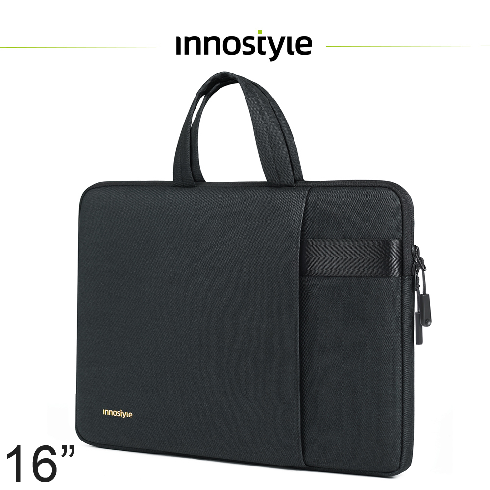 innostyle DailyFlow系列 16吋 緩衝收納 手提包/筆電包/平板包/電腦包/公事包 黑色
