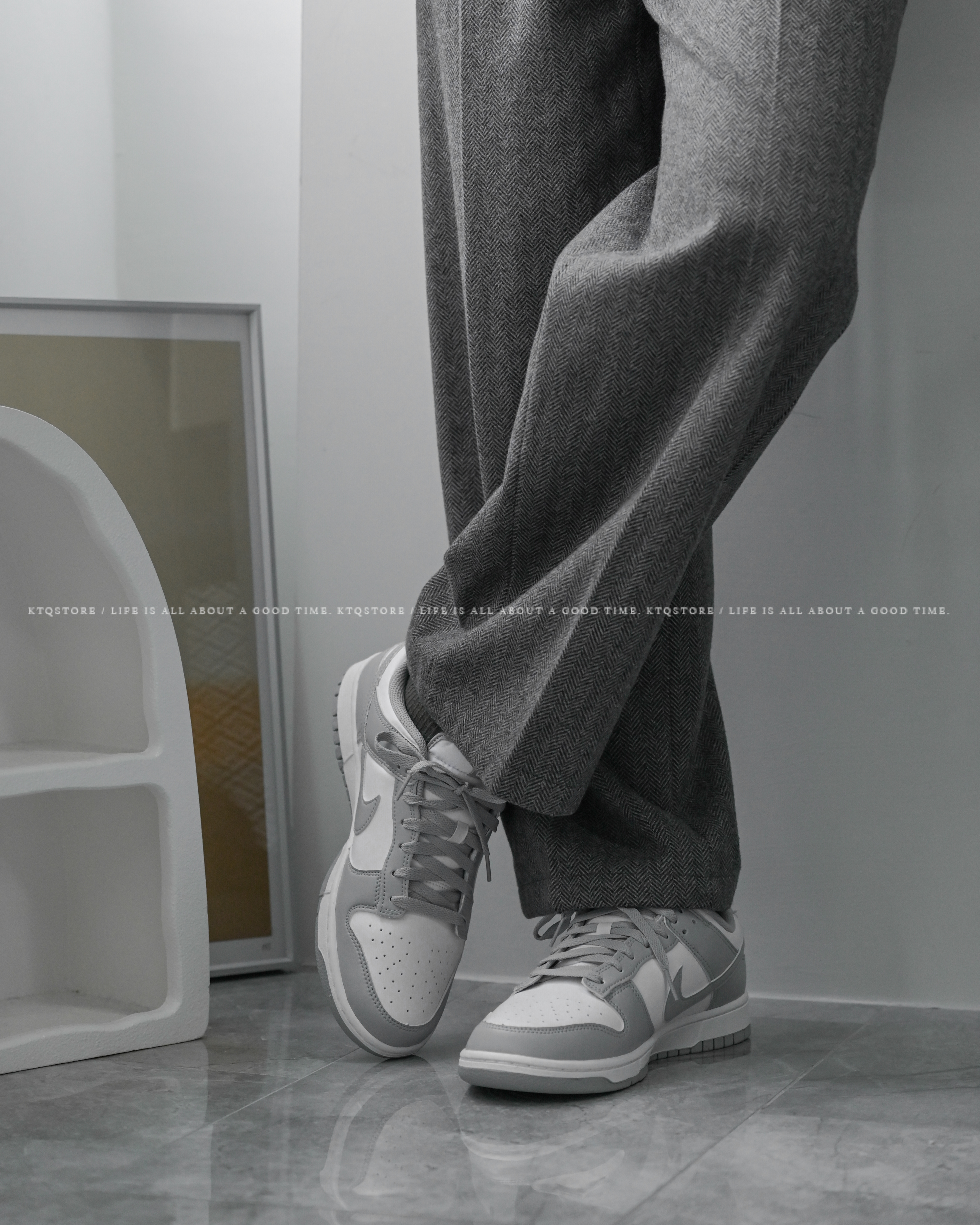 KTQ STORE ‧ Nike Dunk Low "Light Smoke Grey" 灰白 HF5441-105