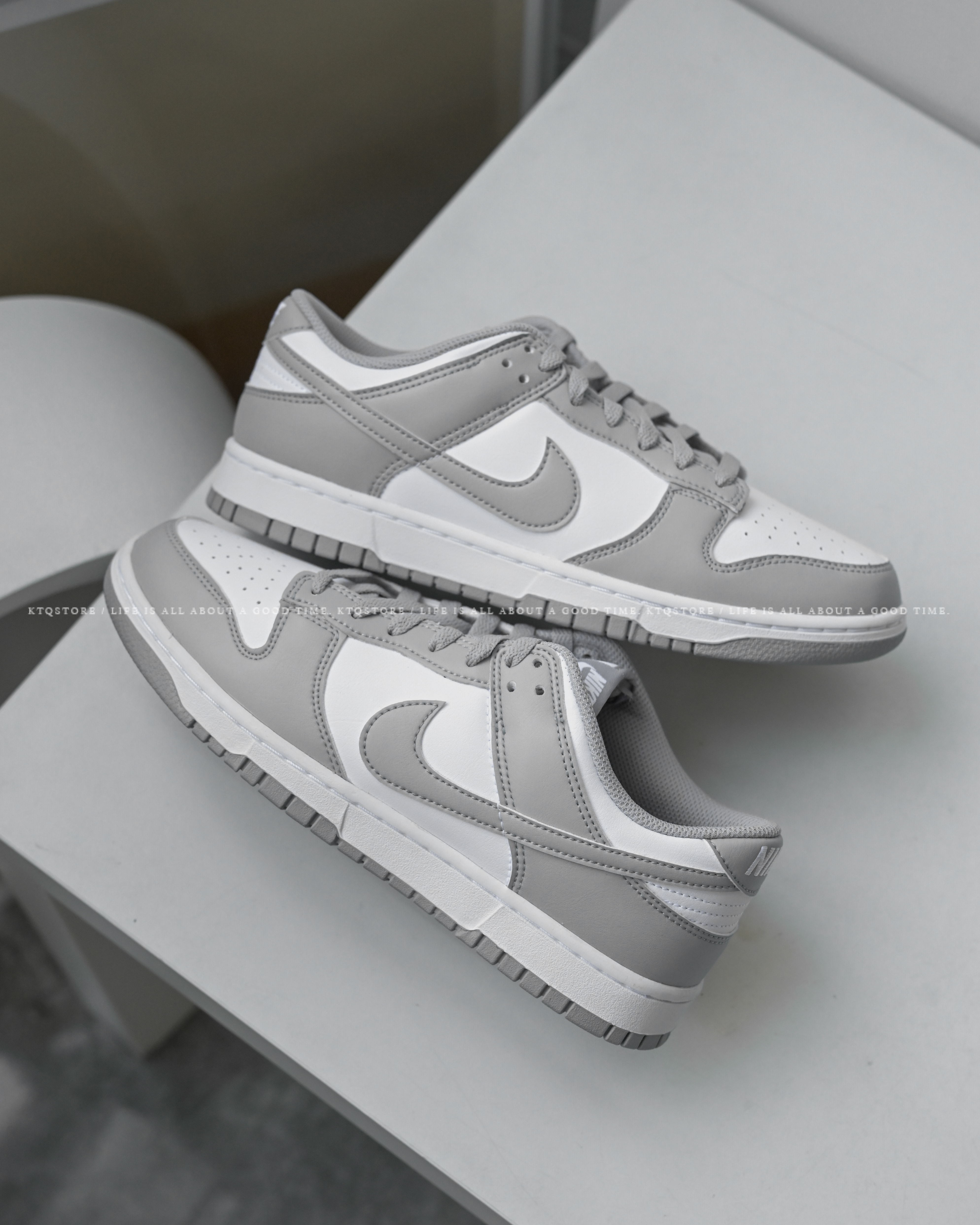 KTQ STORE ‧ Nike Dunk Low "Light Smoke Grey" 灰白 HF5441-105