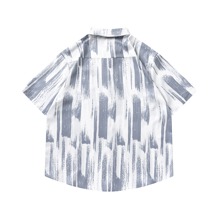 花襯衫 條紋襯衫 韓系