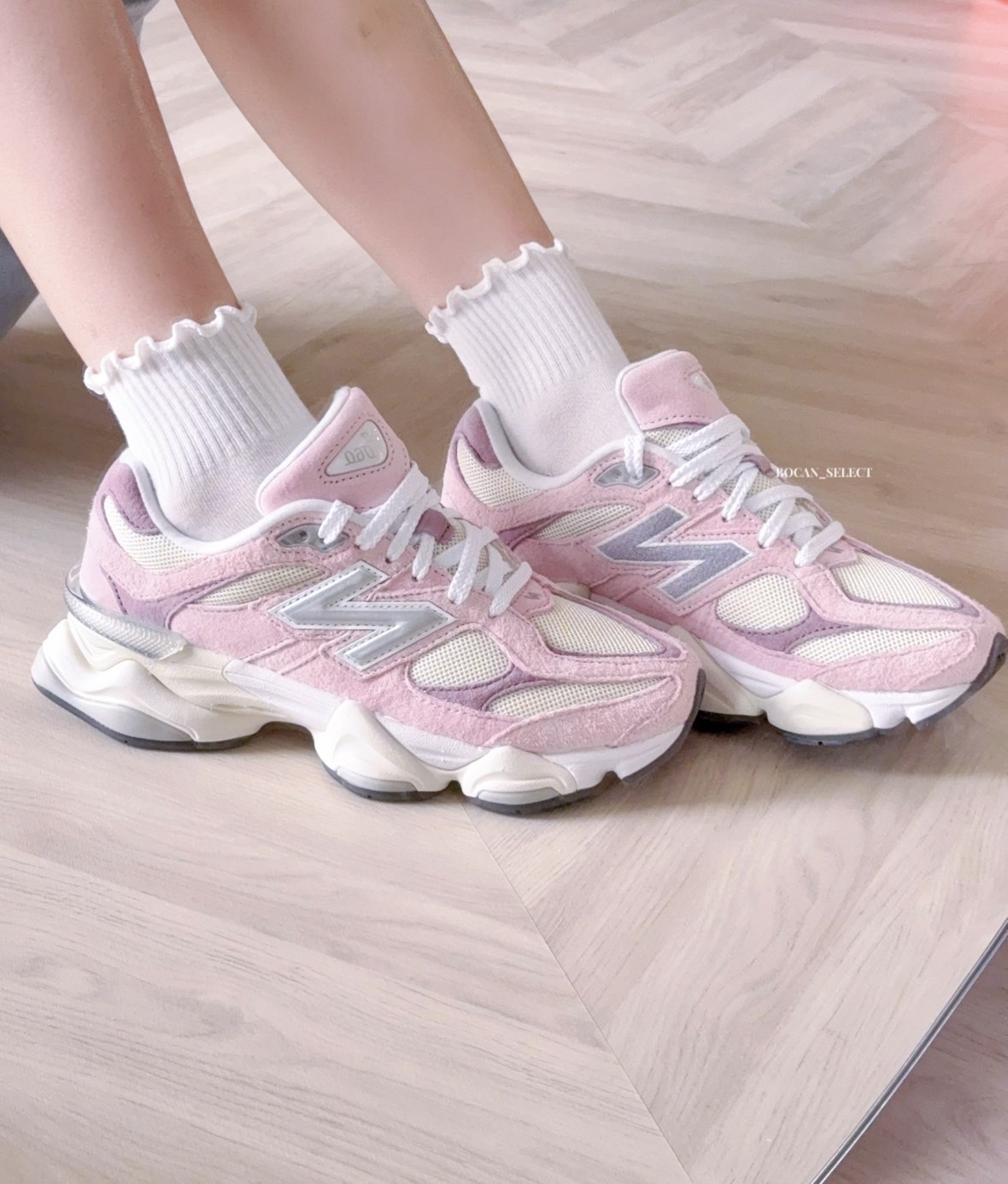 NEW BALANCE 9060 櫻花粉 莓果麂皮 U9060LBC