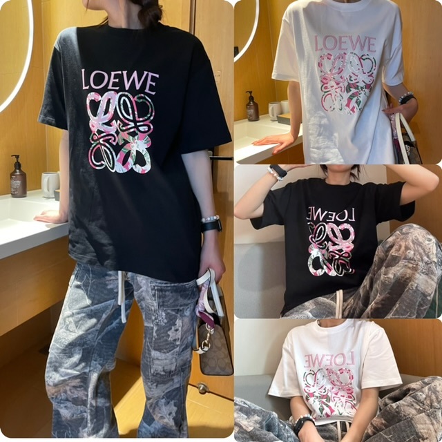 Loe*we 蛇年限定彩繪印花短袖Tee - 25224076