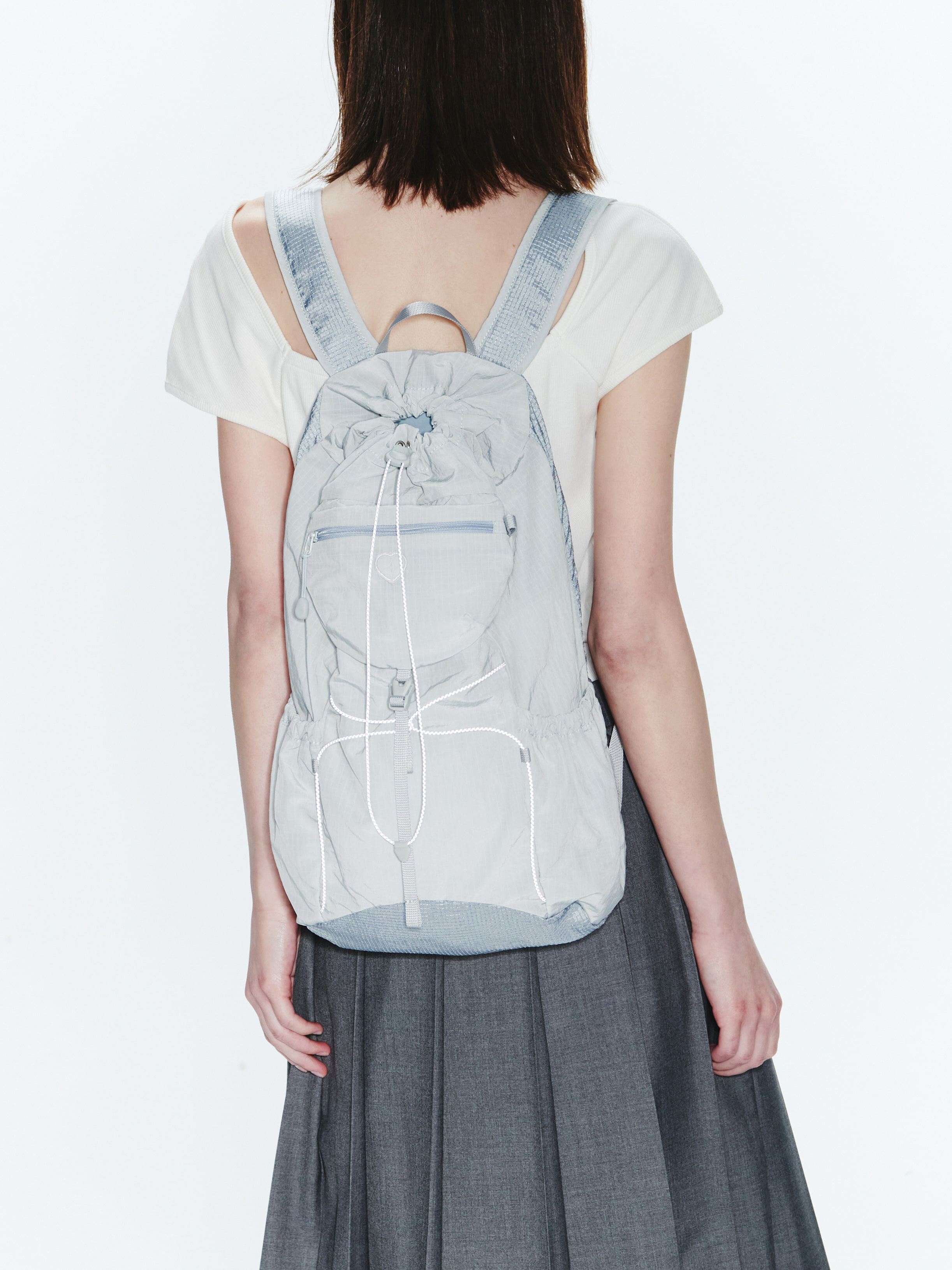 fennec - AIRY POCKET BACKPACK (GREY)