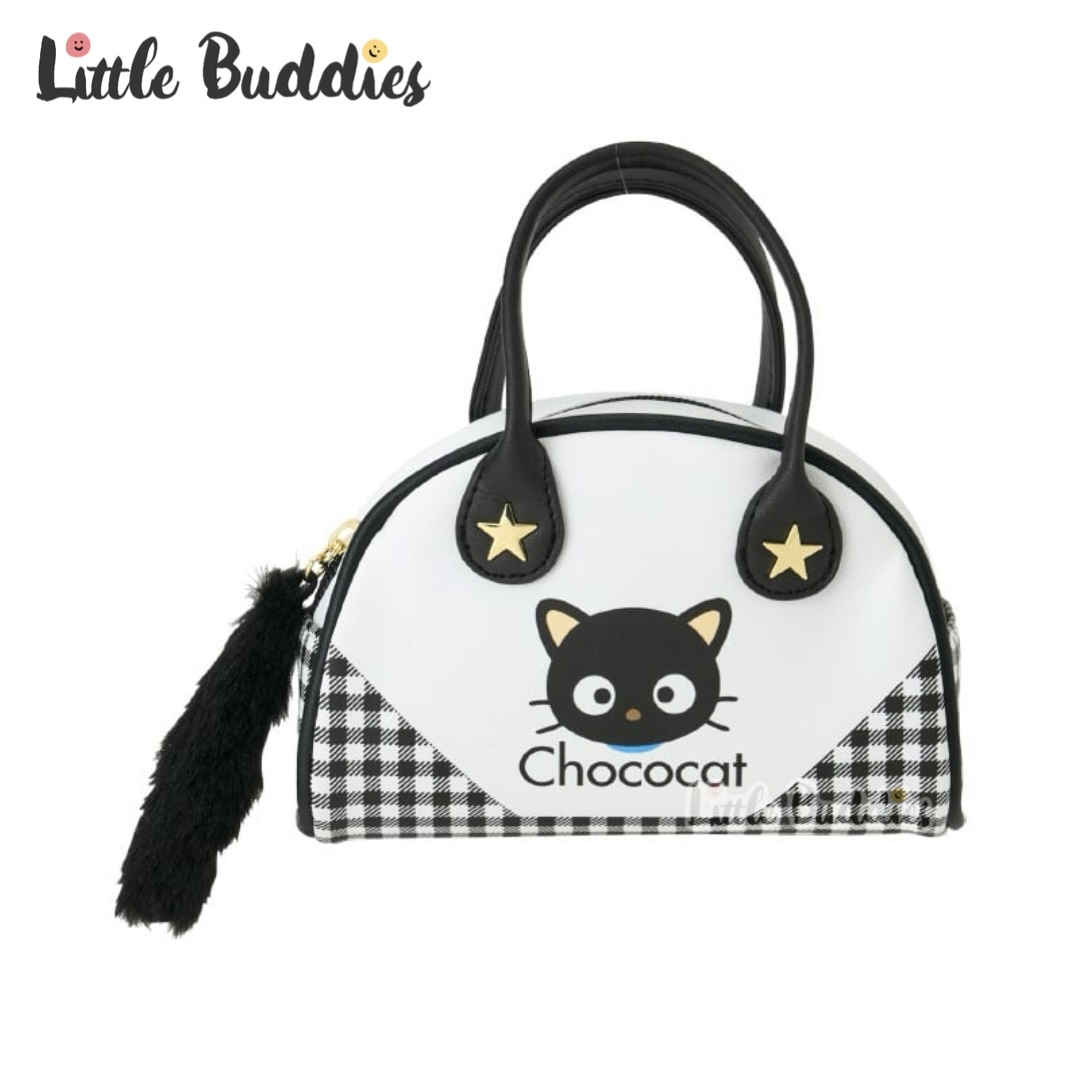 日本 Sanrio 貓貓系列 - PU皮迷你手提袋