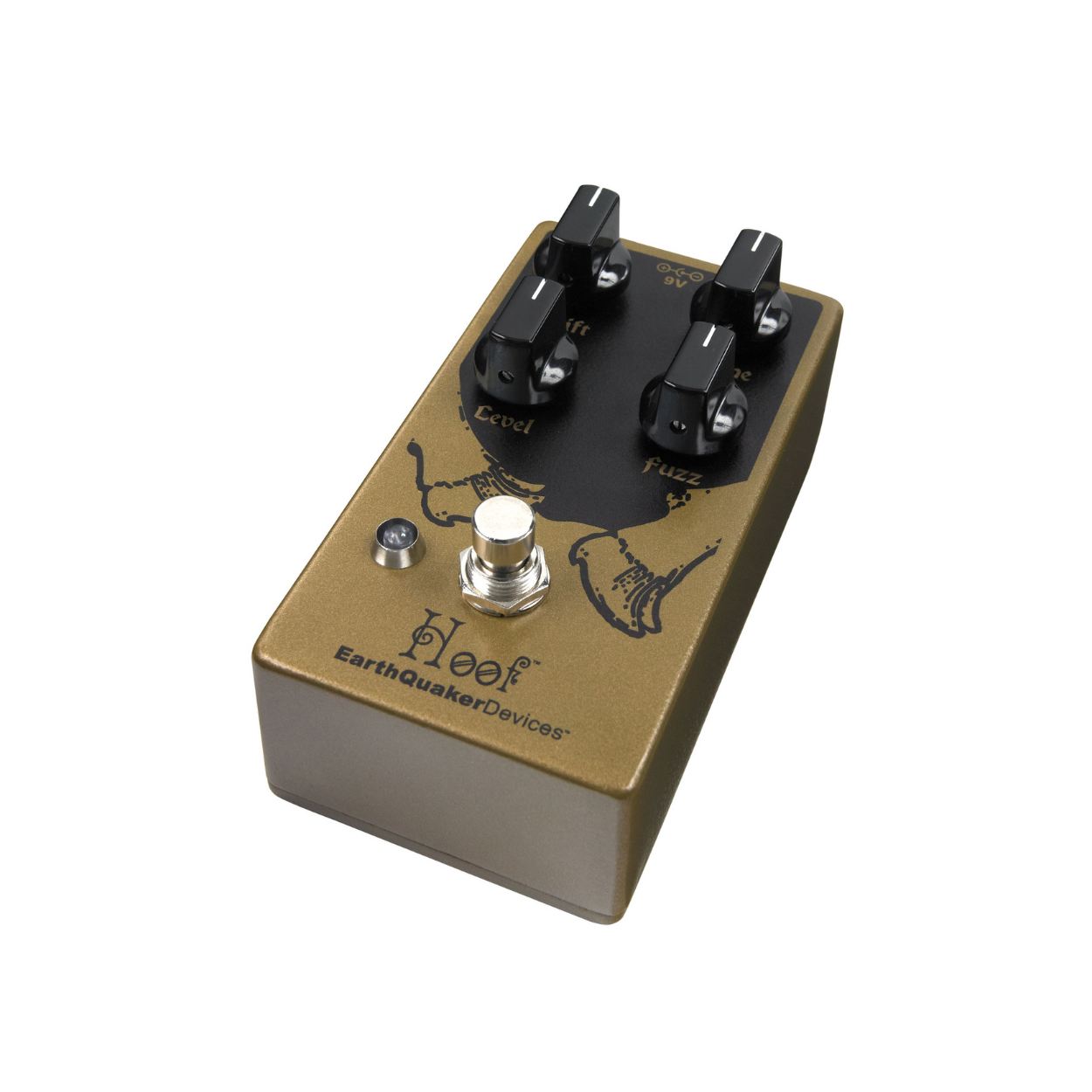 EarthQuaker Devices Hoof V2 Germanium / Silicon Fuzz Pe
