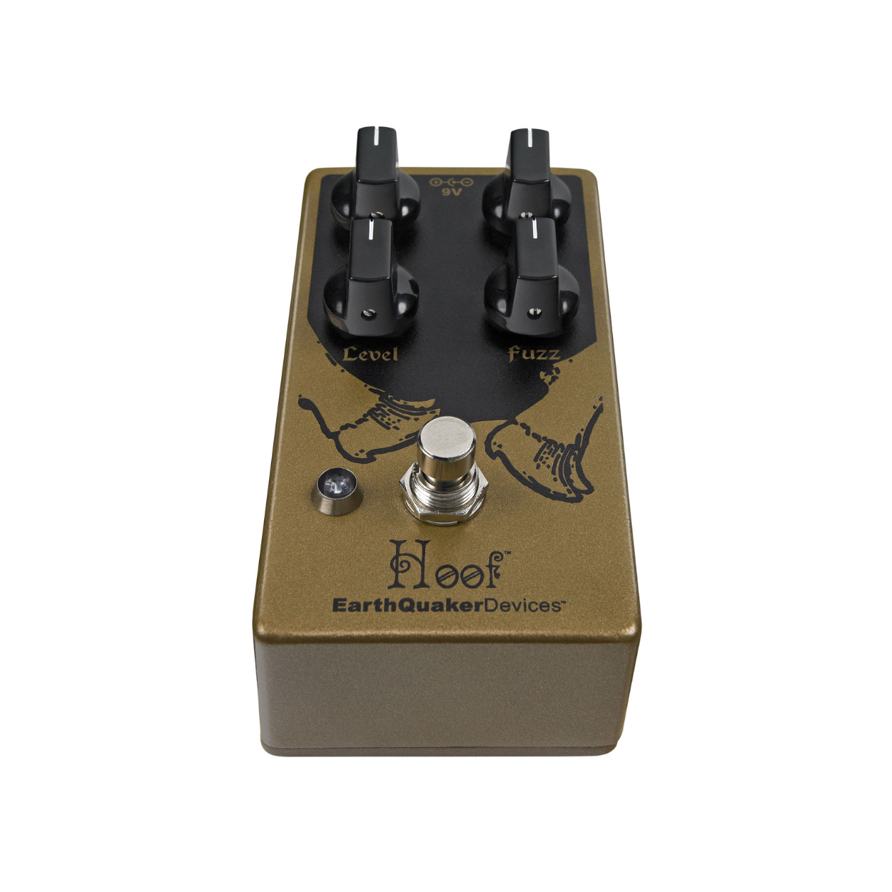 EarthQuaker Devices Hoof V2 Germanium / Silicon Fuzz Pe