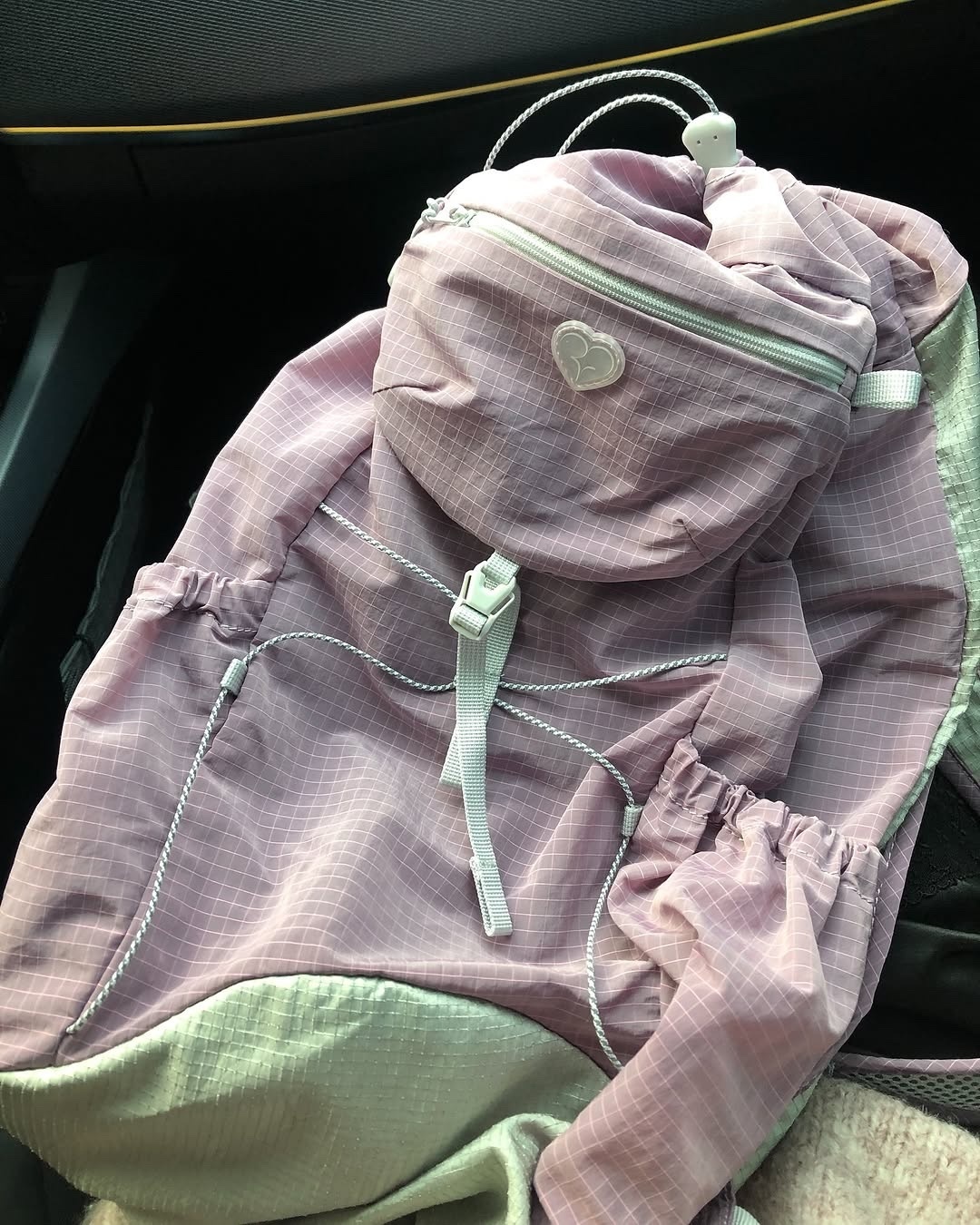 ★Fennec★ AIRY POCKET BACKPACK PURPLE Influencer pick] AIRY POCKET BACKPACK - PURPLE