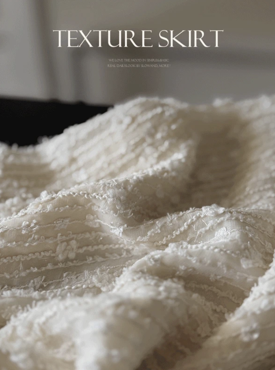 預訂｜SLOWAND #SLOWMADE 簡約閃感長裙 (One Color)