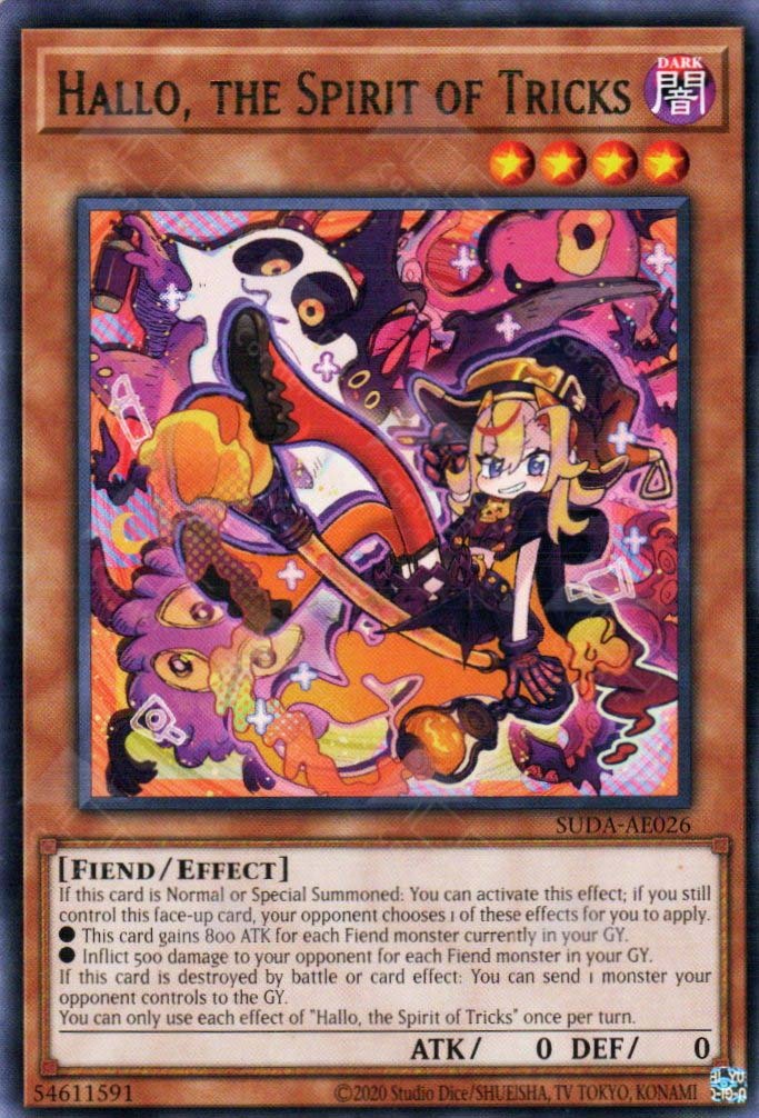Suda-AE026 Hallo, the Spirit of Tricks (R)