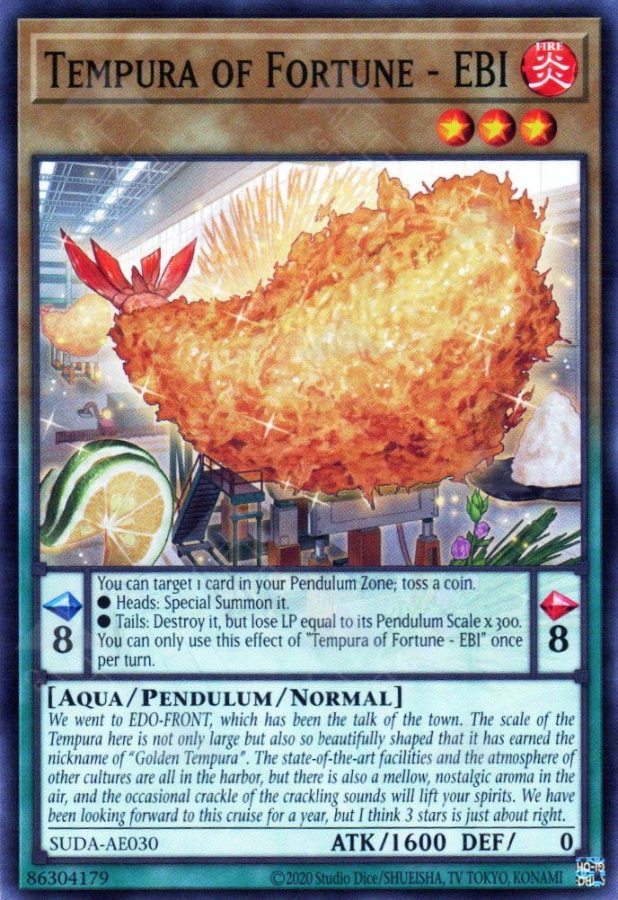 Suda-AE030 Tempura of Fortune - EBI (N)