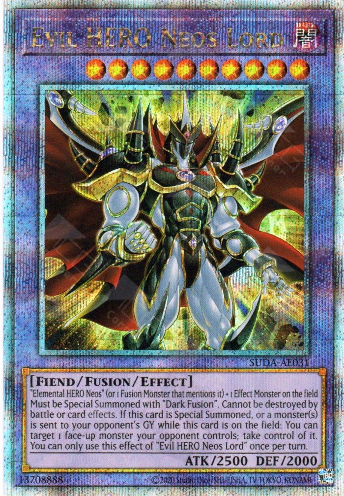 Suda-AE031 Evil HERO Neos Lord