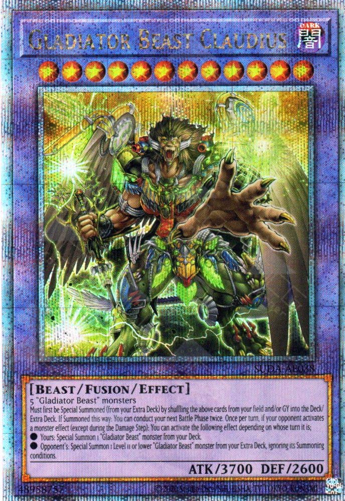 Suda-AE038 Gladiator Beast Claudius
