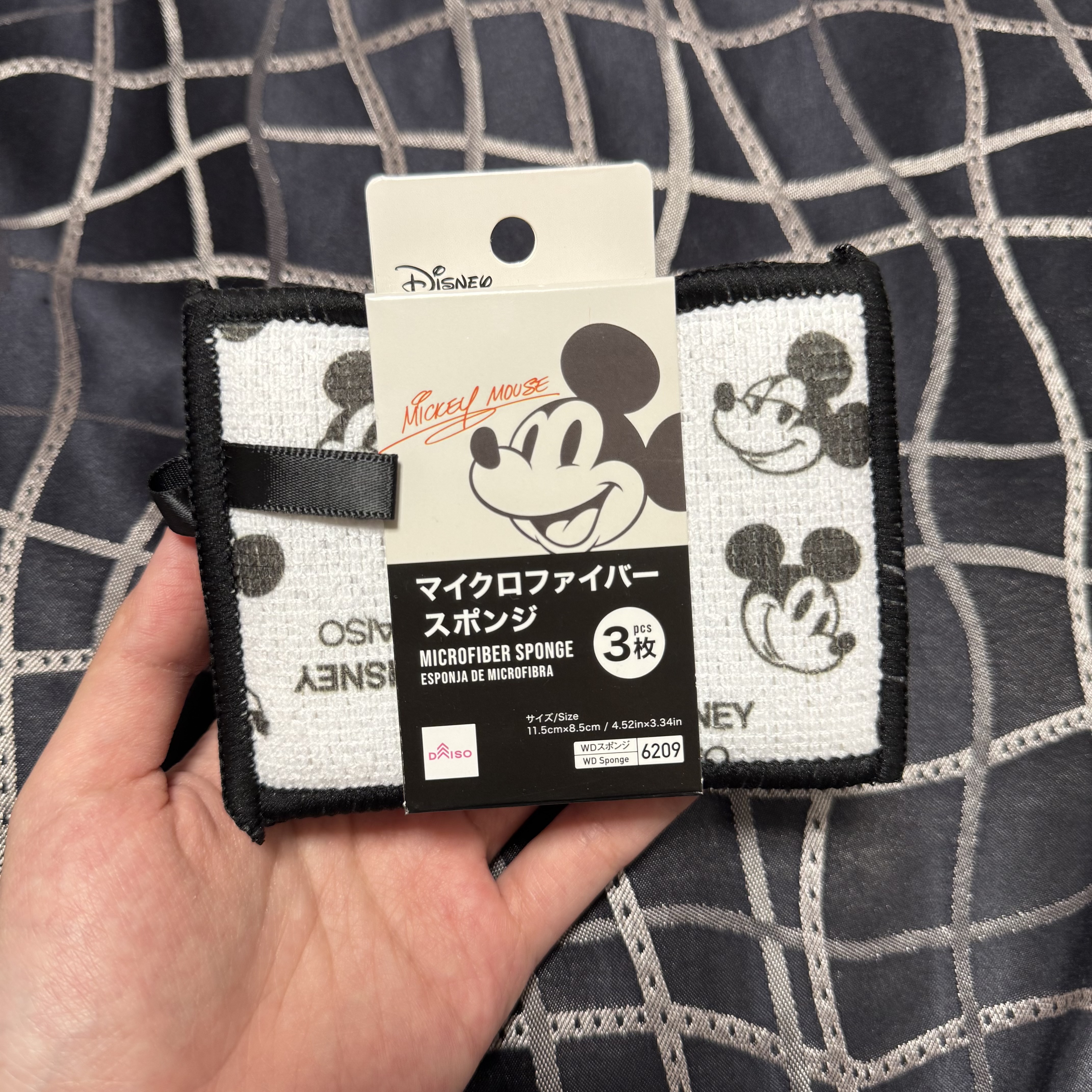 JP 米奇密集式迷你清潔巾 3枚 6209 TK240224