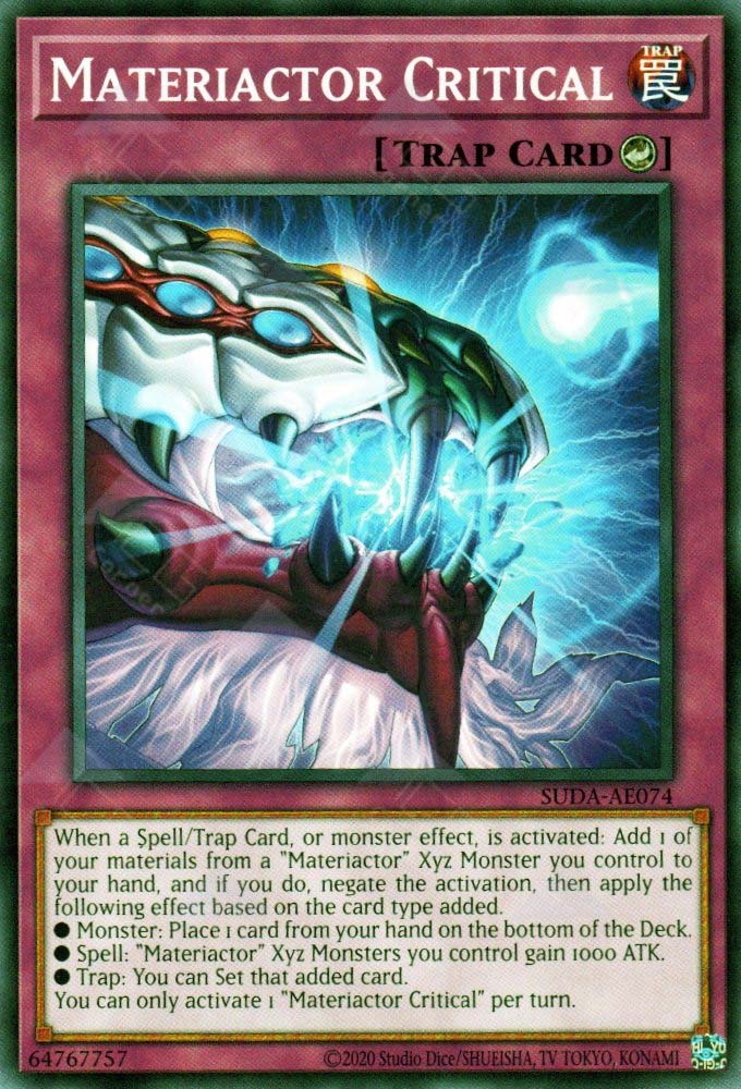 Suda-AE074 Materiactor Critical (N)