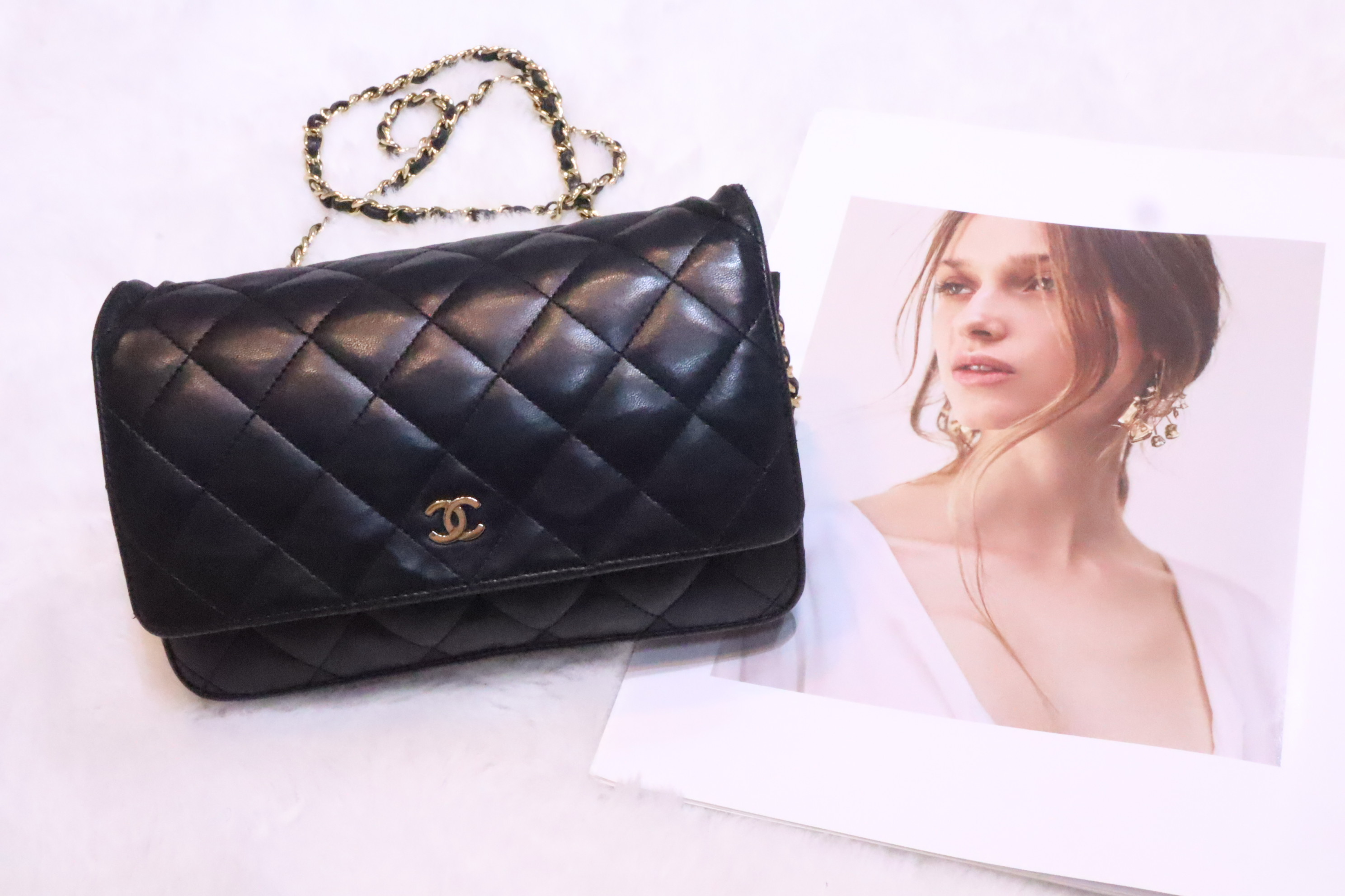 Chanel wallet on chain🖤