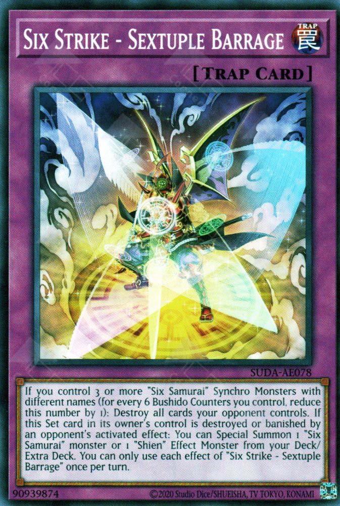 Suda-AE078 Six Strike - Sextuple Barrage (N)