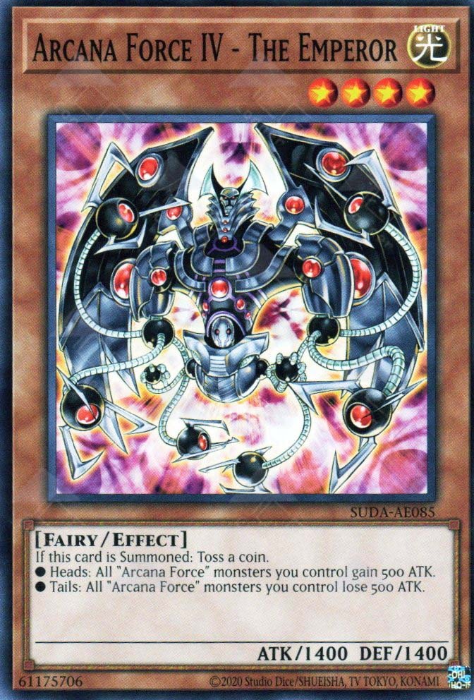 Suda-AE085 Arcana Force IV - The Emperor (N)