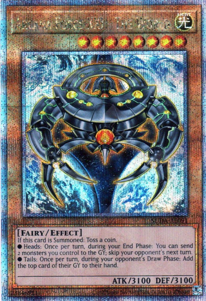 Suda-AE091 Arcana Force XXI - The World (QCSR)