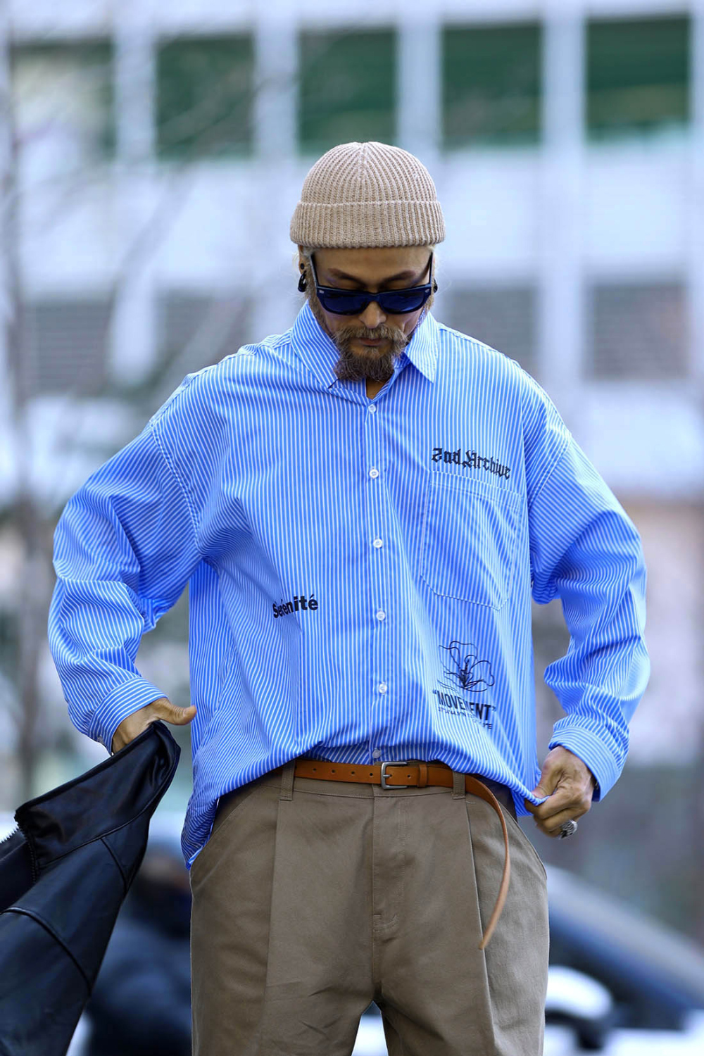 花卉印花寬鬆襯衫