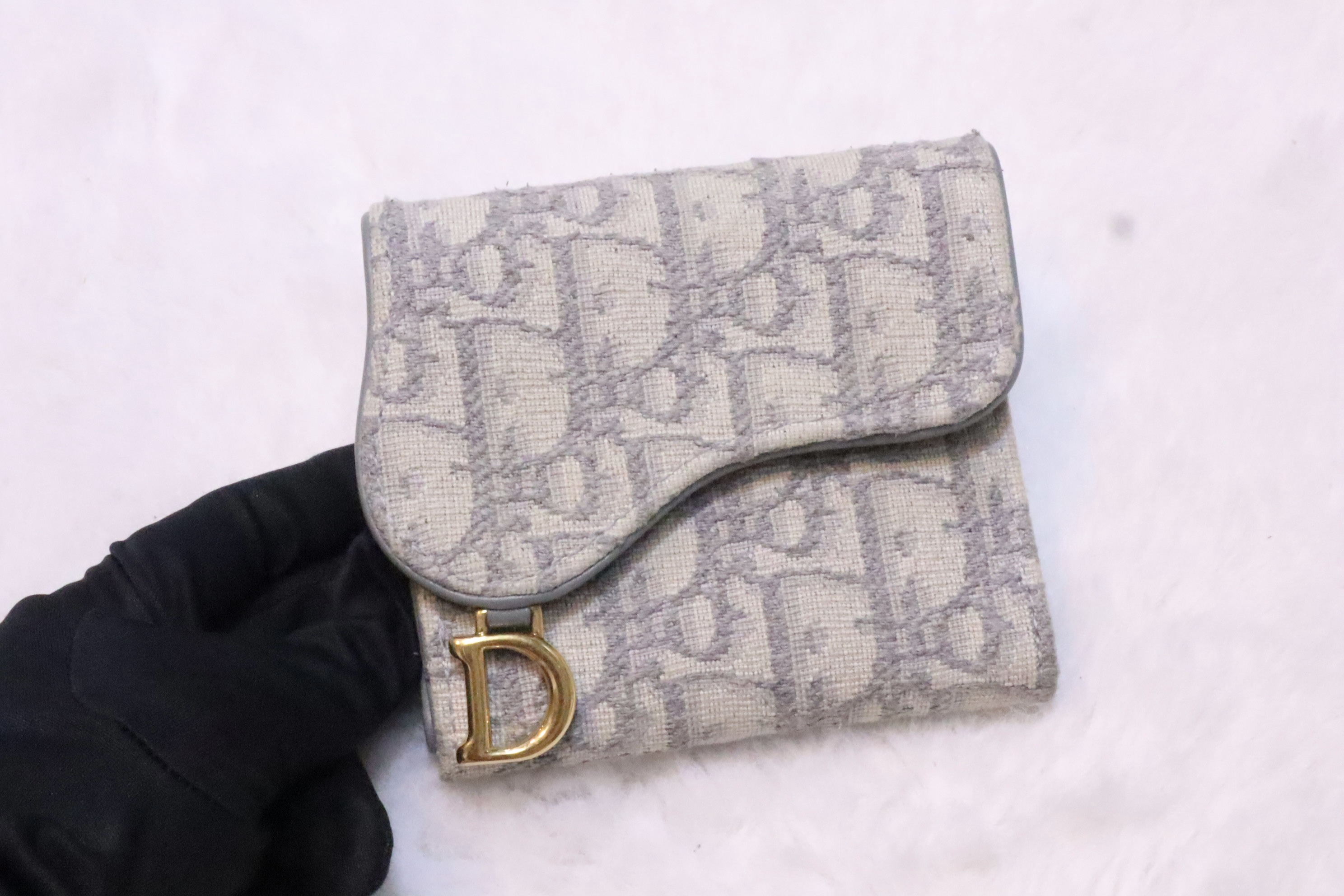 Dior灰老花wallet🩶