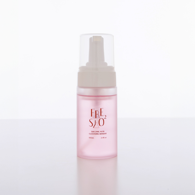 Succinic acid cleansing mousse