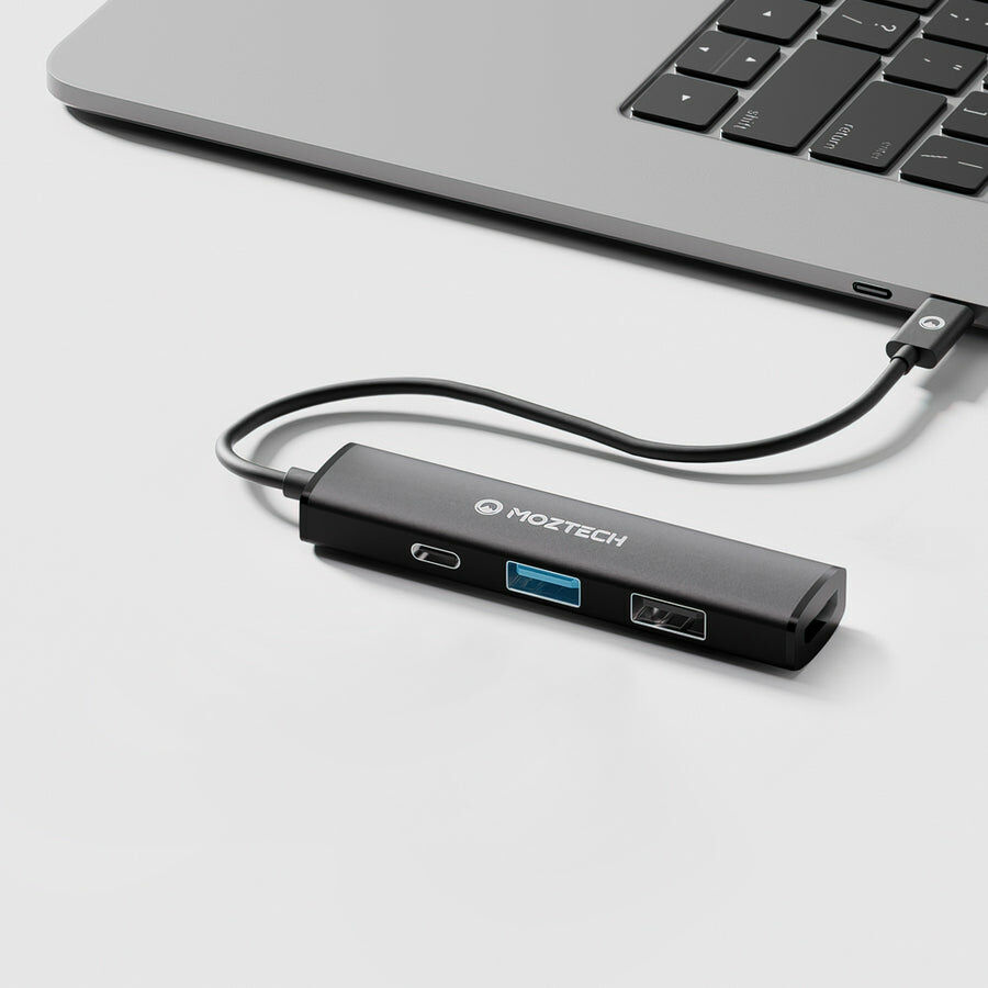 MOZTECH | 4合1 Type-C HUB 集線器