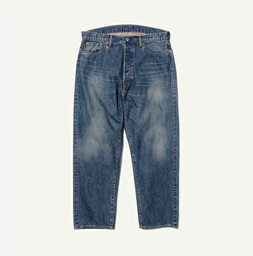 A.PRESSE 2025 WASHED DENIM WIDE PANTS (AP-4002) - PRE ORDER ITEM (預訂中)