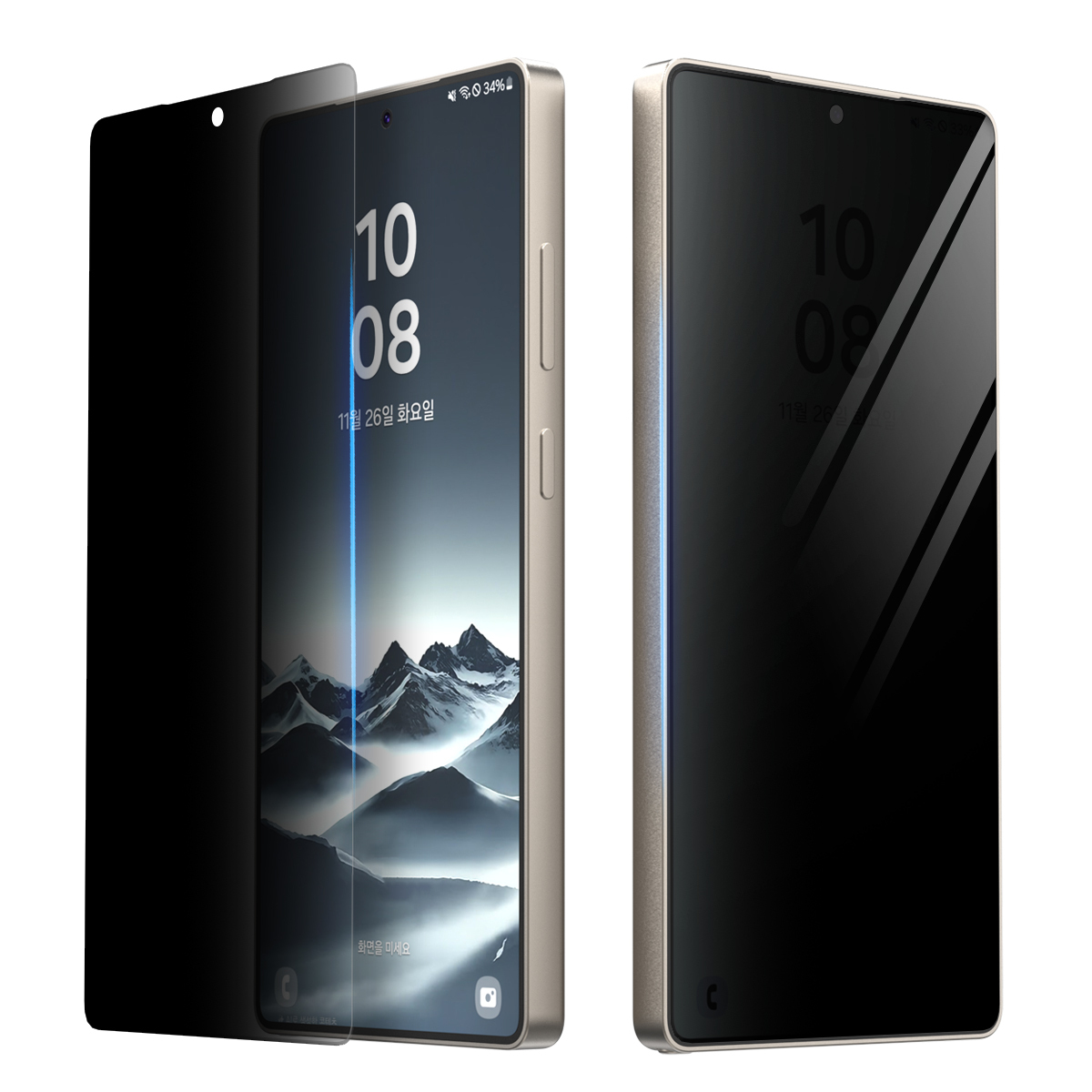 araree Core Glass 防偷窺強化玻璃保護貼 (一張版本)  [Galaxy S25 Series]