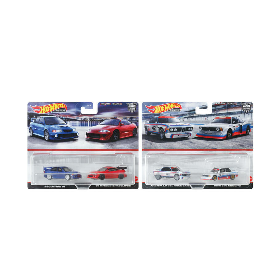 《 MATTEL 》 風火輪汽車文化雙車套裝 (系列多款混合 隨機出貨)