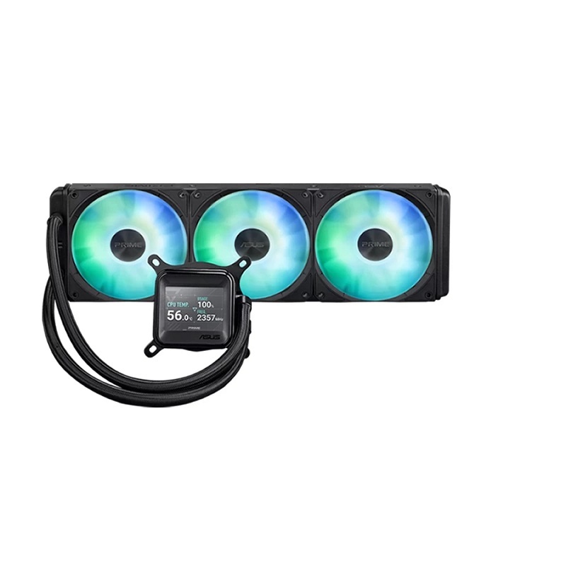 米特3C數位–ASUS 華碩 PRIME LC 360 ARGB LCD 一體式水冷散熱器/90RC00Z1-B0TAY0
